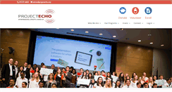 Desktop Screenshot of projectecho.org